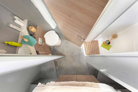 Abram alas: a casa de banho e a cabina de duche podem ser combinadas para formar uma casa de banho ampla